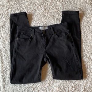 Free People ankle cropped skinny jean